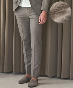 gotairiku / ゴタイリク その他パンツ | 圧倒的清涼感・８つの機能美【接触冷感/通気性/軽量/撥水…等】クールドッツ セットアップパンツ_ヘリンボーンプリント（25年モデル）