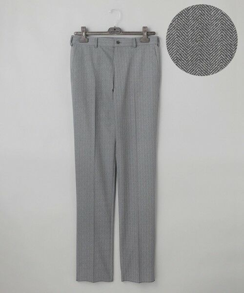 gotairiku / ゴタイリク その他パンツ | 圧倒的清涼感・８つの機能美【接触冷感/通気性/軽量/撥水…等】クールドッツ セットアップパンツ_ヘリンボーンプリント（25年モデル） | 詳細6