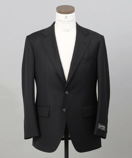 gotairiku / ゴタイリク セットアップ | 【DORMEUIL/ドーメル】ミレニアル 通年スーツ_ブラック | 詳細1