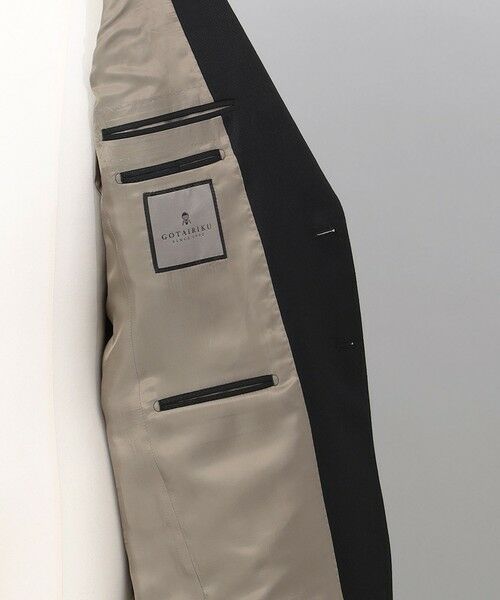 gotairiku / ゴタイリク セットアップ | 【DORMEUIL/ドーメル】ミレニアル 通年スーツ_ブラック | 詳細10