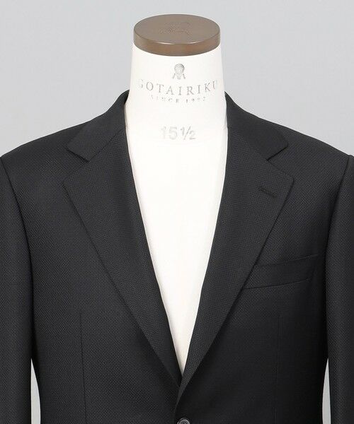 gotairiku / ゴタイリク セットアップ | 【DORMEUIL/ドーメル】ミレニアル 通年スーツ_ブラック | 詳細3