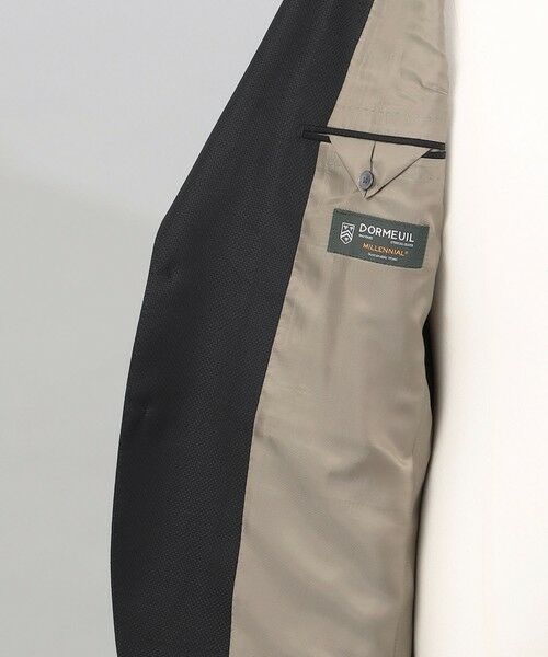 gotairiku / ゴタイリク セットアップ | 【DORMEUIL/ドーメル】ミレニアル 通年スーツ_ブラック | 詳細9