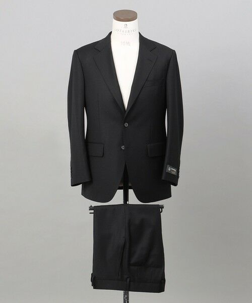 gotairiku / ゴタイリク セットアップ | 【DORMEUIL/ドーメル】ミレニアル 通年スーツ_ブラック(ブラック系8)