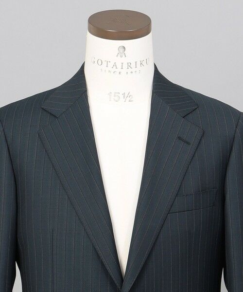 gotairiku / ゴタイリク セットアップ | 【DORMEUIL/ドーメル】ミレニアル　通年スーツ＿ダークグリーン | 詳細3