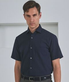 gotairiku / ゴタイリク シャツ・ブラウス | リラックスシルエット【高通気性/吸水速乾】ドッツエアー クールマックスサッカーシャツ