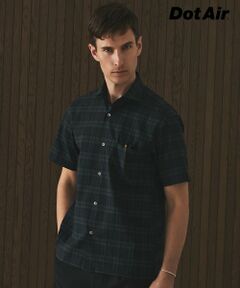 gotairiku / ゴタイリク シャツ・ブラウス | リラックスシルエット【高通気性/吸水速乾】ドッツエアー クールマックスサッカーシャツ