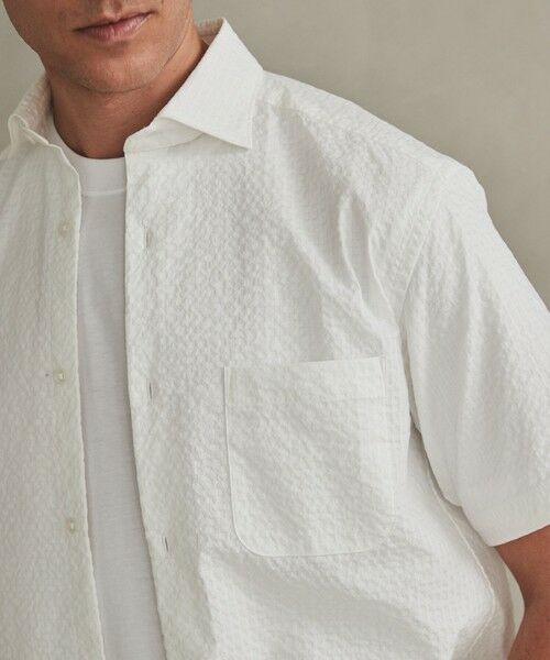 gotairiku / ゴタイリク シャツ・ブラウス | リラックスシルエット【高通気性/吸水速乾】ドッツエアー クールマックスサッカーシャツ | 詳細11