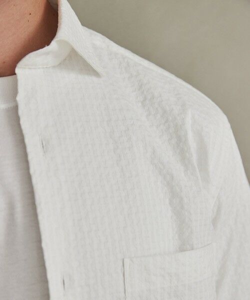 gotairiku / ゴタイリク シャツ・ブラウス | リラックスシルエット【高通気性/吸水速乾】ドッツエアー クールマックスサッカーシャツ | 詳細3