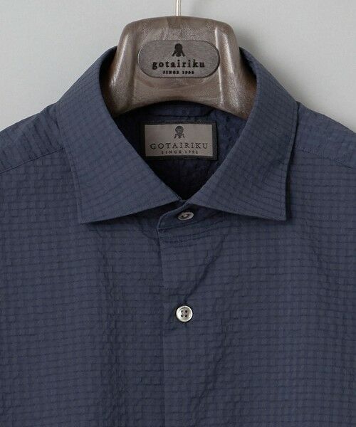 gotairiku / ゴタイリク シャツ・ブラウス | リラックスシルエット【高通気性/吸水速乾】ドッツエアー クールマックスサッカーシャツ | 詳細23