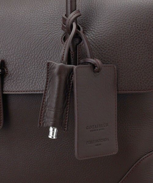 gotairiku / ゴタイリク トートバッグ | 別注/日本製【PELLE MORBIDA×GOTAIRIKU】レザー フラップトートバッグ | 詳細29