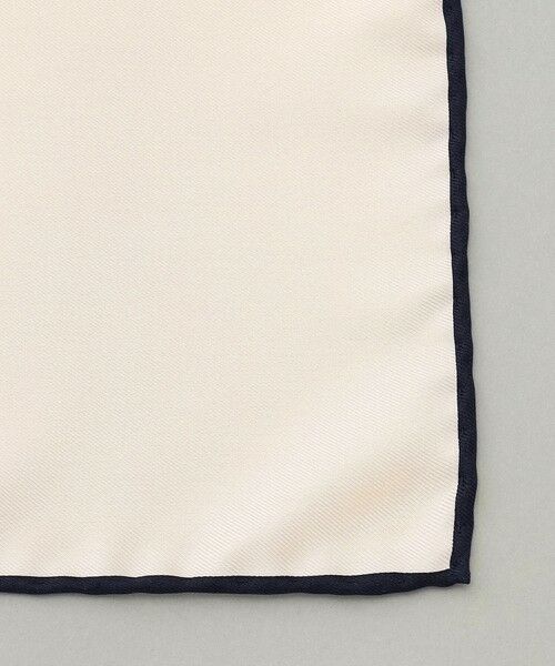 gotairiku / ゴタイリク ハンカチ | NEW【日本製】新定番 シルク100％ チーフ_カラートリム | 詳細5