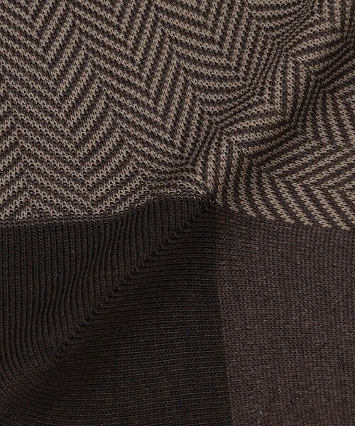 gotairiku / ゴタイリク ソックス | 蒸れにくい/高耐久【日本製/ビジカジ兼用/定番】オリジナル コーデュラ混 ソックス_ヘリンボーン柄 | 詳細3