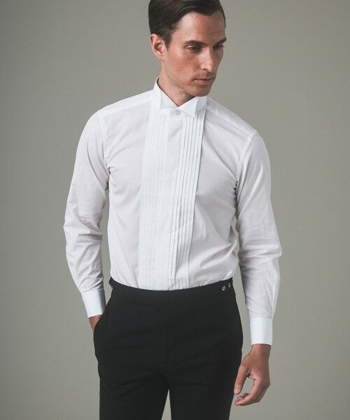 gotairiku / ゴタイリク シャツ・ブラウス | 【WEAR BLACK】ブザム比翼ウィングカラー ドレスシャツ | 詳細17