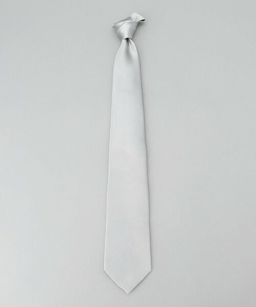 gotairiku / ゴタイリク ネクタイ | 【WEAR BLACK】フォーマル用_サテン無地 ネクタイ | 詳細1