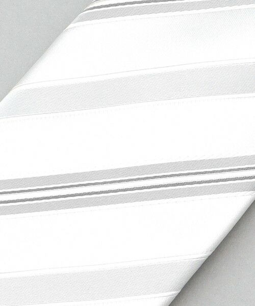 gotairiku / ゴタイリク ネクタイ | 【WEAR BLACK】フォーマル用_ストライプ ネクタイ | 詳細9