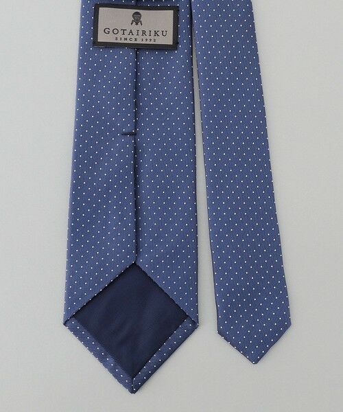 gotairiku / ゴタイリク ネクタイ | 定番【日本製】シルク ネクタイ_ピンドット | 詳細8