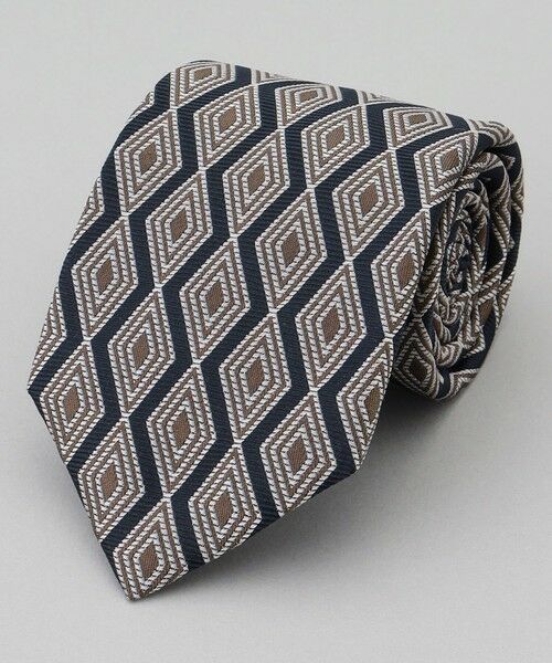 gotairiku / ゴタイリク ネクタイ | GOTAIRIKU別注【日本製】シルク ネクタイ_ダイヤ柄 | 詳細2