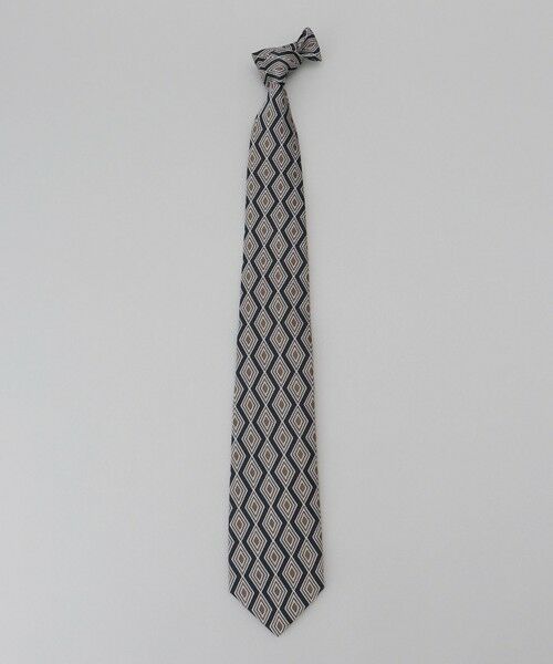 gotairiku / ゴタイリク ネクタイ | GOTAIRIKU別注【日本製】シルク ネクタイ_ダイヤ柄 | 詳細5