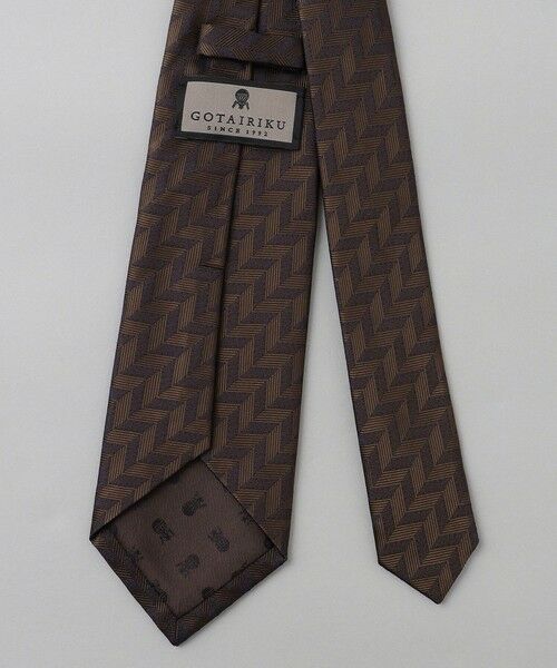 gotairiku / ゴタイリク ネクタイ | GOTAIRIKU別注【日本製】シルク ネクタイ_総柄 | 詳細2
