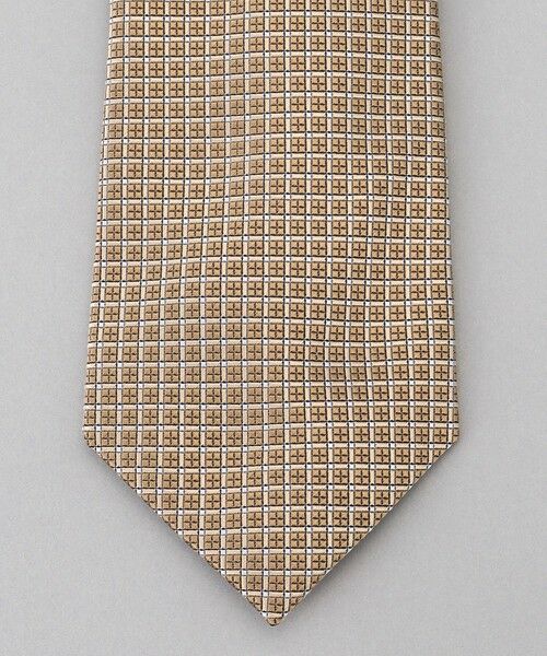 gotairiku / ゴタイリク ネクタイ | GOTAIRIKU別注【日本製】シルク ネクタイ_格子柄 | 詳細1