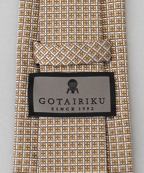 gotairiku / ゴタイリク ネクタイ | GOTAIRIKU別注【日本製】シルク ネクタイ_格子柄 | 詳細4