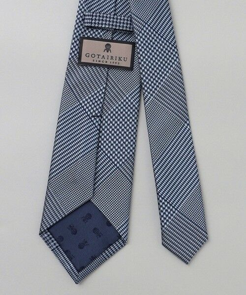 gotairiku / ゴタイリク ネクタイ | GOTAIRIKU別注【日本製】シルク ネクタイ_チェック柄 | 詳細4