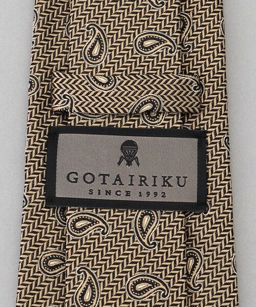 gotairiku / ゴタイリク ネクタイ | GOTAIRIKU別注【日本製】シルク ネクタイ_小紋柄 | 詳細4