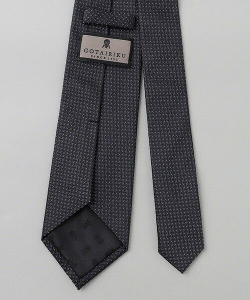 gotairiku / ゴタイリク ネクタイ | GOTAIRIKU別注【日本製】シルク ネクタイ_小格子柄 | 詳細2