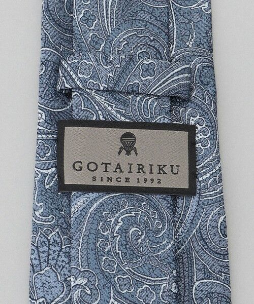 gotairiku / ゴタイリク ネクタイ | GOTAIRIKU別注【日本製】シルク ネクタイ_ペーズリー柄 | 詳細3