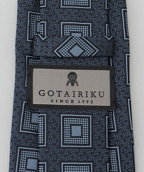 gotairiku / ゴタイリク ネクタイ | GOTAIRIKU別注【日本製】シルク ネクタイ_総柄 | 詳細3