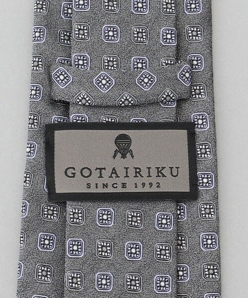 gotairiku / ゴタイリク ネクタイ | GOTAIRIKU別注【日本製】シルク ネクタイ_小紋柄 | 詳細4