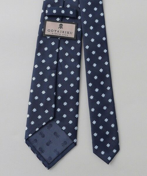 gotairiku / ゴタイリク ネクタイ | GOTAIRIKU別注【日本製】シルク ネクタイ_小紋柄 | 詳細2