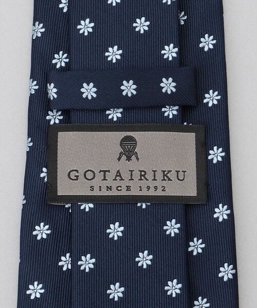 gotairiku / ゴタイリク ネクタイ | GOTAIRIKU別注【日本製】シルク ネクタイ_小紋柄 | 詳細4