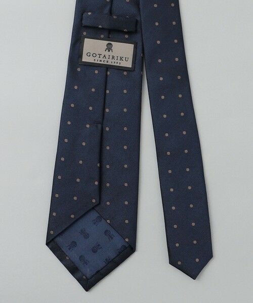 gotairiku / ゴタイリク ネクタイ | GOTAIRIKU別注【日本製】シルク ネクタイ_ドット柄 | 詳細2