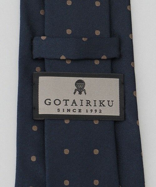 gotairiku / ゴタイリク ネクタイ | GOTAIRIKU別注【日本製】シルク ネクタイ_ドット柄 | 詳細4