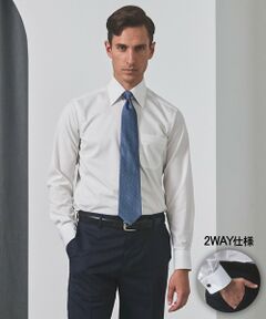 gotairiku / ゴタイリク シャツ・ブラウス | 【形態安定】PREMIUMPLEATS_レギュラーカラー 通年ドレスシャツ_コンバーチブル仕様(25年秋冬モデル)