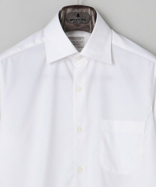 gotairiku / ゴタイリク シャツ・ブラウス | 【形態安定】PREMIUMPLEATS_セミワイドカラー _織柄_通年ドレスシャツ(25年モデル) | 詳細21