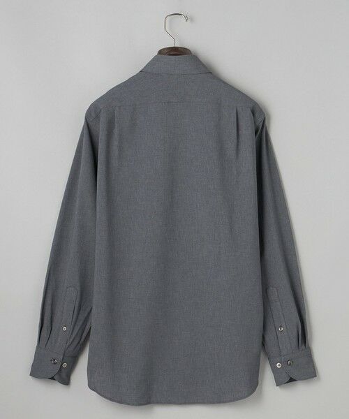 gotairiku / ゴタイリク シャツ・ブラウス | 【シワになりにくい/ストレッチ/洗える】ウールライク シャツ_カッタウェイカラー | 詳細19