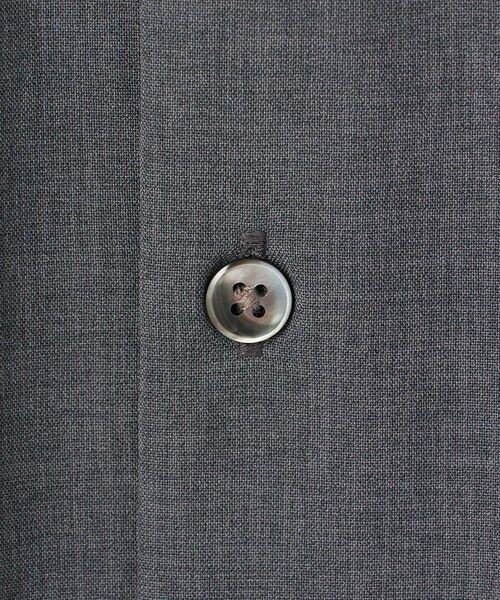 gotairiku / ゴタイリク シャツ・ブラウス | 【シワになりにくい/ストレッチ/洗える】ウールライク シャツ_カッタウェイカラー | 詳細23