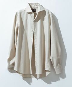 gotairiku / ゴタイリク シャツ・ブラウス | 【洗える】コットンフラノシャツ_ カッタウェイカラー