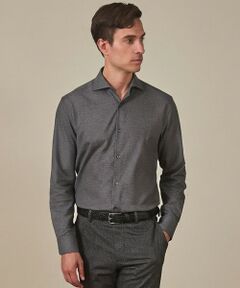 gotairiku / ゴタイリク シャツ・ブラウス | 【洗える】コットンフラノシャツ_ カッタウェイカラー