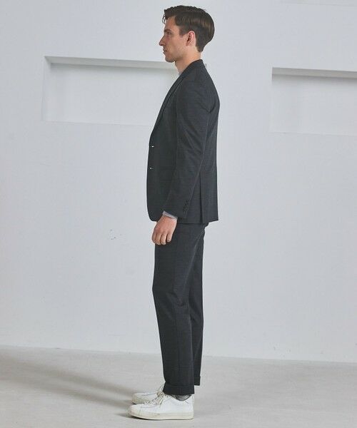 gotairiku / ゴタイリク テーラードジャケット | セットアップ対応【洗える/ストレッチ/シワになりにくい】ウォッシャブルジャージー セットアップジャケット_無地（25年モデル） | 詳細9