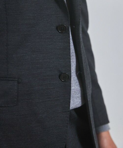 gotairiku / ゴタイリク テーラードジャケット | セットアップ対応【洗える/ストレッチ/シワになりにくい】ウォッシャブルジャージー セットアップジャケット_無地（25年モデル） | 詳細11