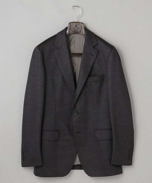 gotairiku / ゴタイリク テーラードジャケット | セットアップ対応【洗える/ストレッチ/シワになりにくい】ウォッシャブルジャージー セットアップジャケット_無地（25年モデル） | 詳細14