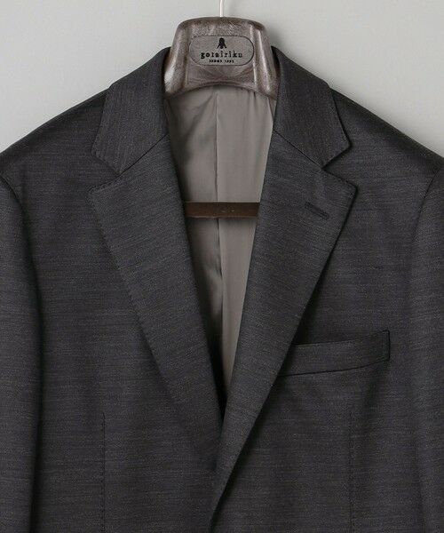 gotairiku / ゴタイリク テーラードジャケット | セットアップ対応【洗える/ストレッチ/シワになりにくい】ウォッシャブルジャージー セットアップジャケット_無地（25年モデル） | 詳細16