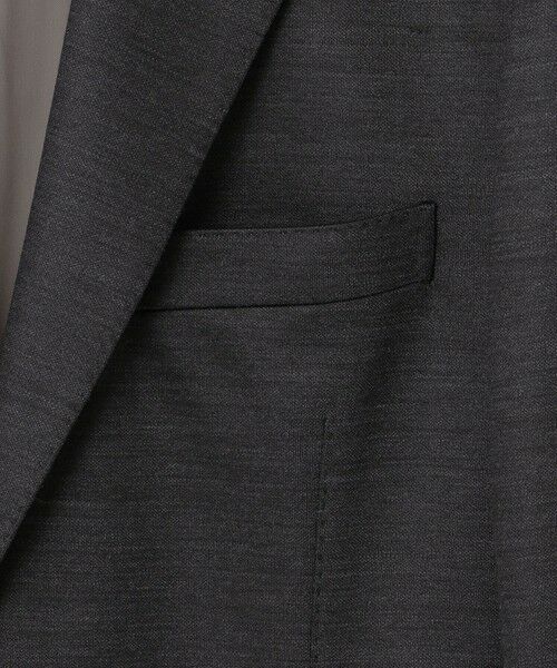 gotairiku / ゴタイリク テーラードジャケット | セットアップ対応【洗える/ストレッチ/シワになりにくい】ウォッシャブルジャージー セットアップジャケット_無地（25年モデル） | 詳細17