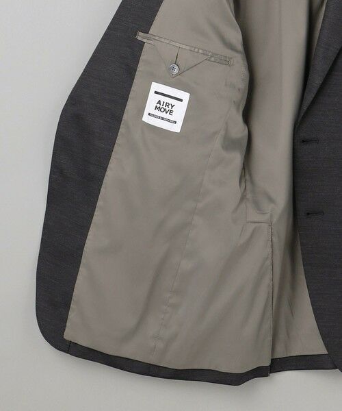 gotairiku / ゴタイリク テーラードジャケット | セットアップ対応【洗える/ストレッチ/シワになりにくい】ウォッシャブルジャージー セットアップジャケット_無地（25年モデル） | 詳細22