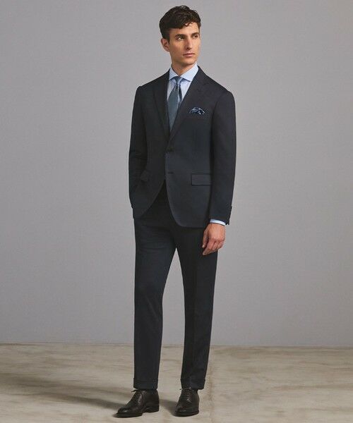 gotairiku / ゴタイリク テーラードジャケット | セットアップ対応【洗える/ストレッチ/シワになりにくい】ウォッシャブルジャージー セットアップジャケット_無地（25年モデル） | 詳細25