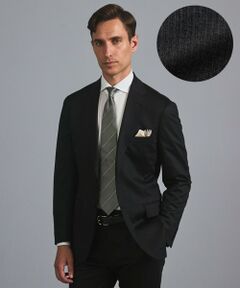 gotairiku / ゴタイリク テーラードジャケット | 新柄/セットアップ対応【洗える/ストレッチ/シワになりにくい】ウォッシャブルジャージー セットアップジャケット_柄（25年モデル）