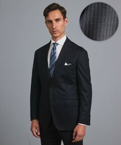 gotairiku / ゴタイリク テーラードジャケット | 新柄/セットアップ対応【洗える/ストレッチ/シワになりにくい】ウォッシャブルジャージー セットアップジャケット_柄（25年モデル）